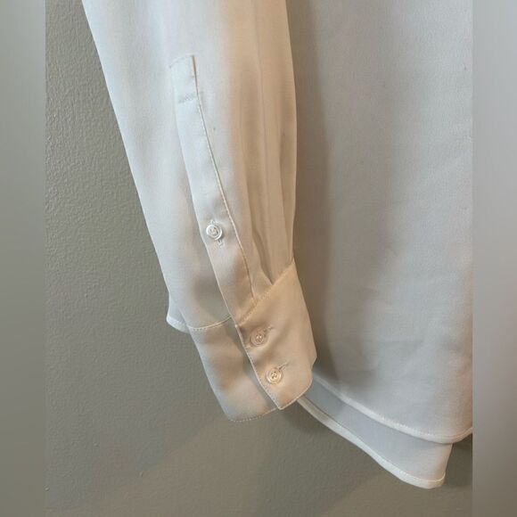 JCrew collarless dress shirt - Picture 3 of 5